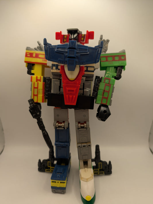 Transformers G1 RAIDEN trainbot bootleg ko figure Complete FRENLY BRICKS - Open 7 Days