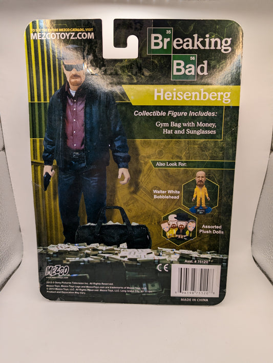 Breaking Bad Walter White Heisenberg Action Figure - PX Mezco FRENLY BRICKS - Open 7 Days