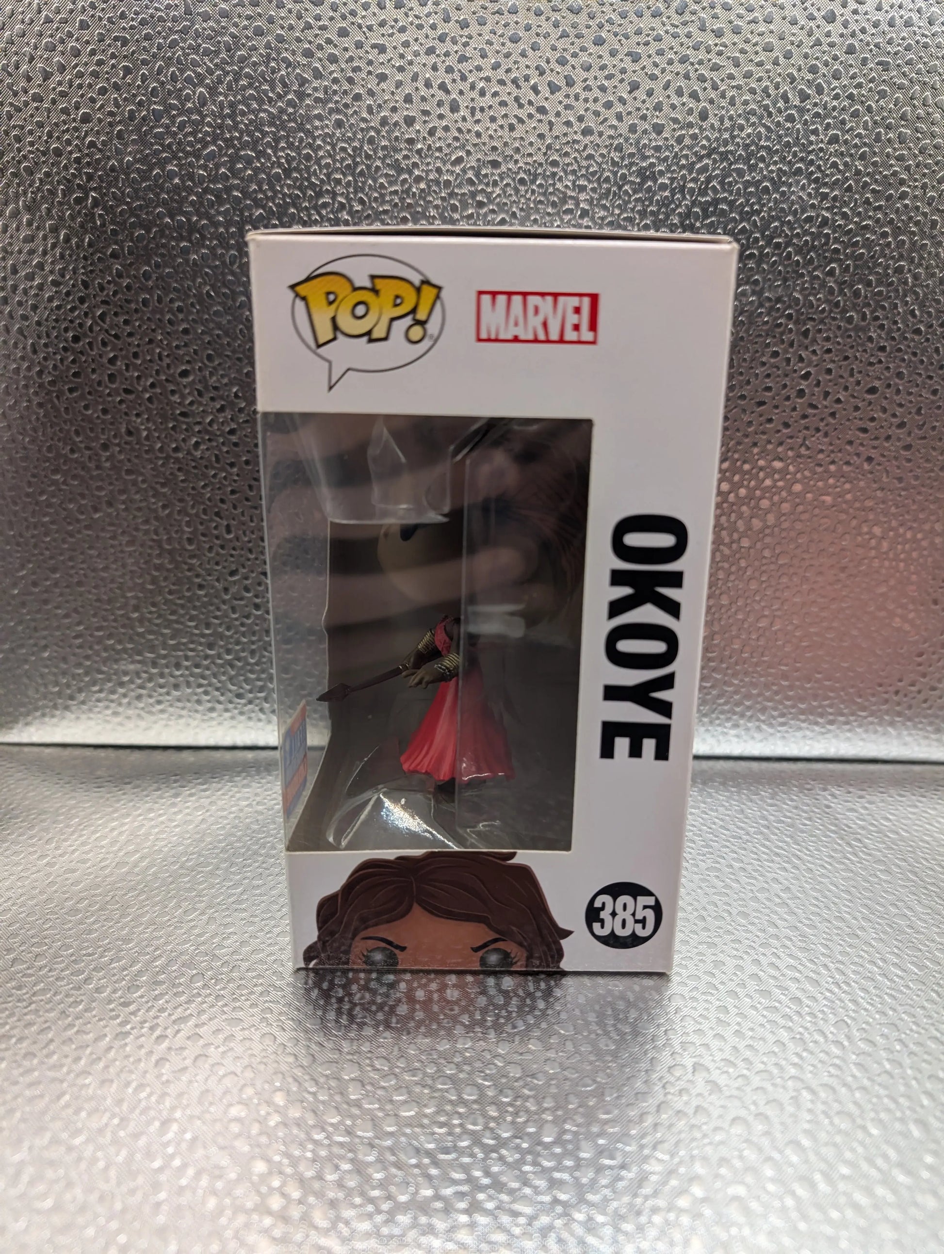 FUNKO Pop Vinyl Okoye Marvel #385 FRENLY BRICKS - Open 7 Days