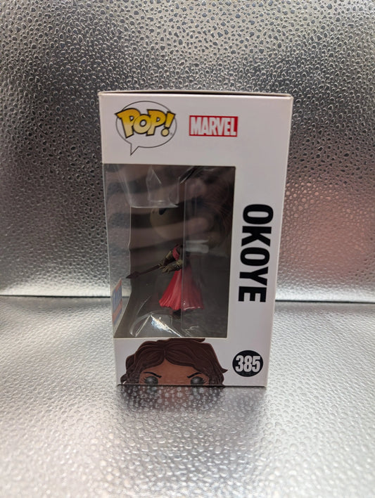 FUNKO Pop Vinyl Okoye Marvel #385 FRENLY BRICKS - Open 7 Days