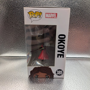 FUNKO Pop Vinyl Okoye Marvel #385 FRENLY BRICKS - Open 7 Days