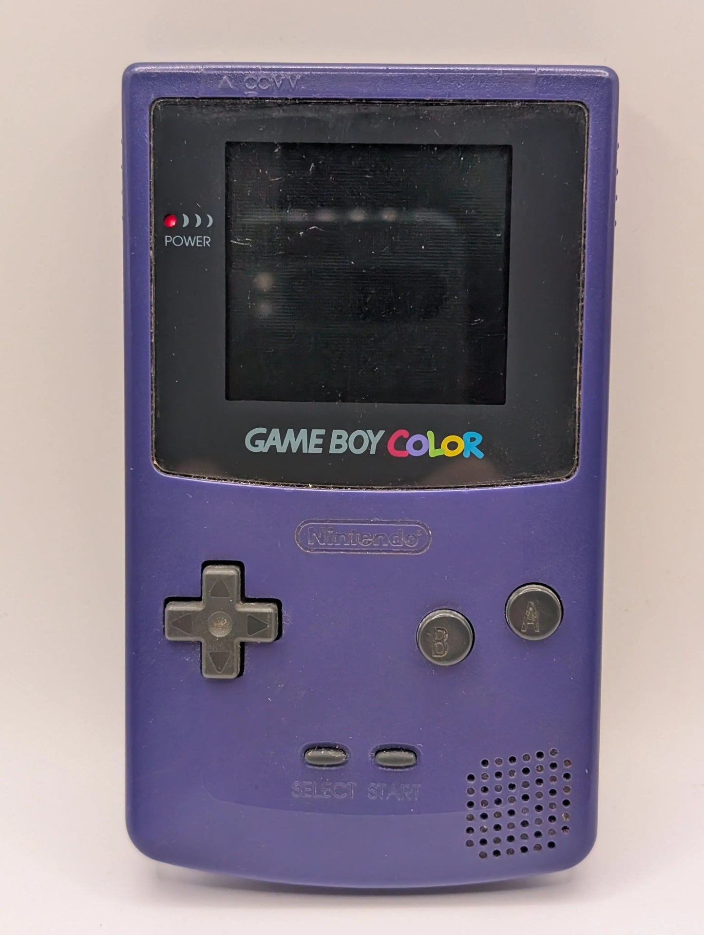 Nintendo Game Boy Color Console CGB-001 - Grape Purple - Tested Working NO GAME INCLUDE FRENLY BRICKS - Open 7 Days