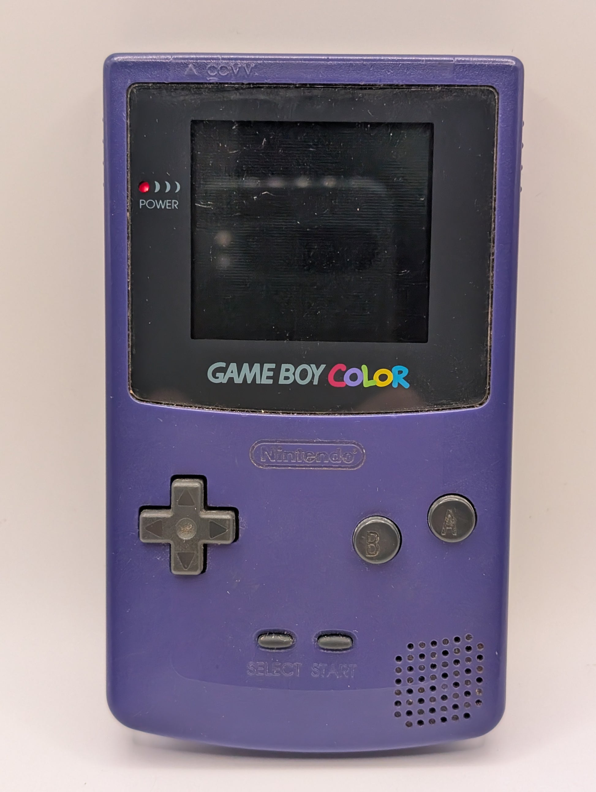 Nintendo Game Boy Color Console CGB-001 - Grape Purple - Tested Working NO GAME INCLUDE