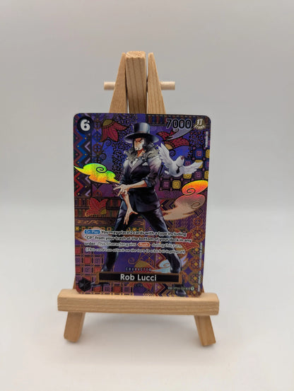 One Piece Card Game CCG TCG Rob Lucci OP03-092 SP Special Alt Art ENG FRENLY BRICKS - Open 7 Days