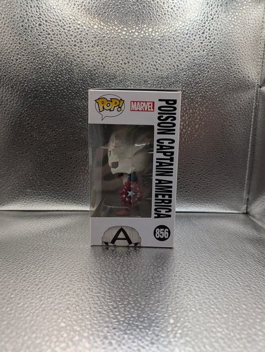 FUNKO Pop Vinyl Poison Captain America #856 FRENLY BRICKS - Open 7 Days