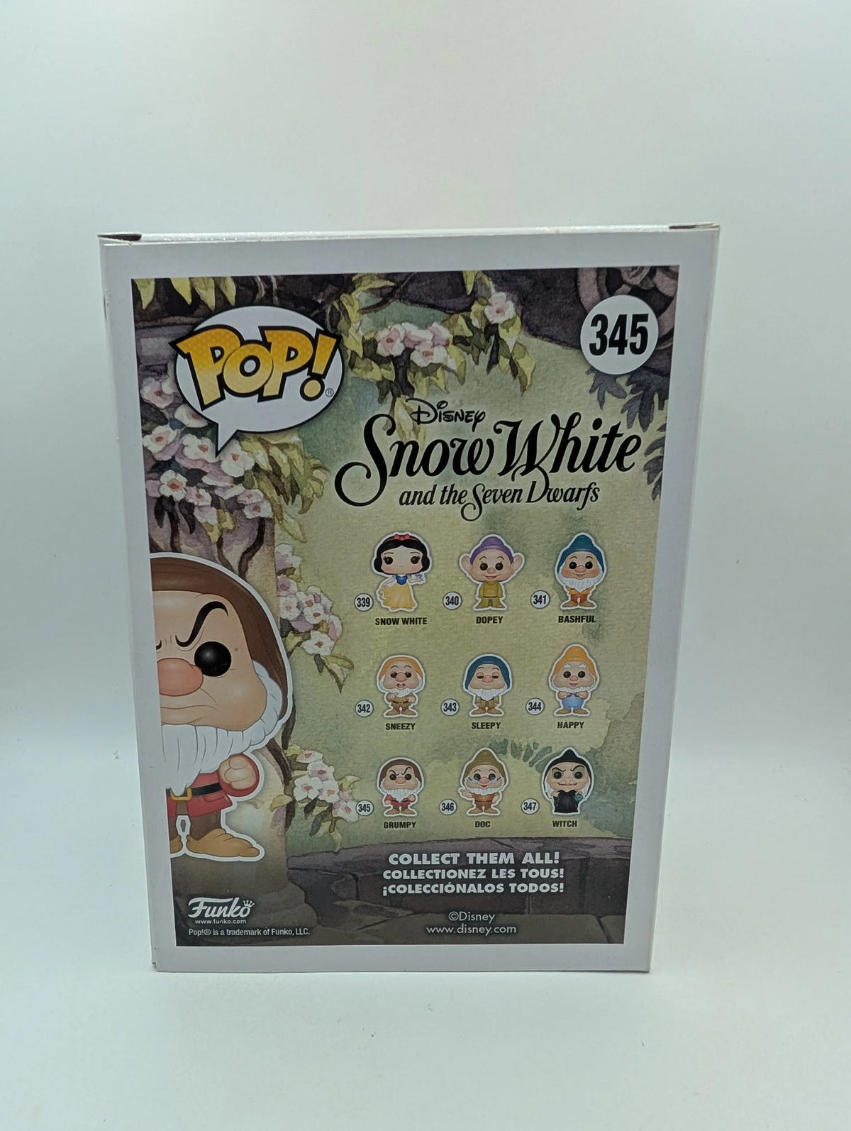 Grumpy - Snow White & The Seven Dwarfs - Funko POP! Vinyl - #345 FRENLY BRICKS - Open 7 Days image 3