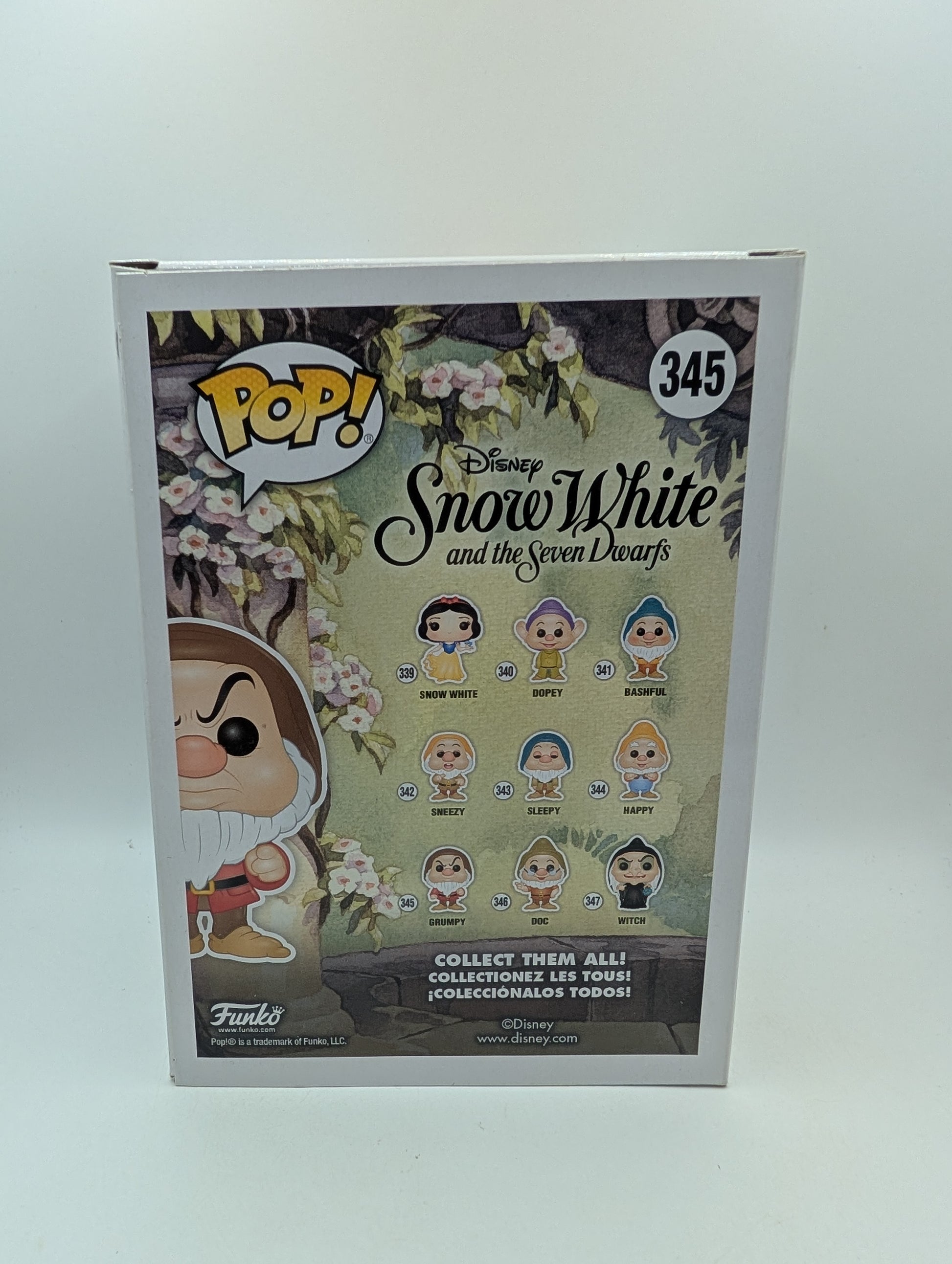 Grumpy - Snow White & The Seven Dwarfs - Funko POP! Vinyl - #345