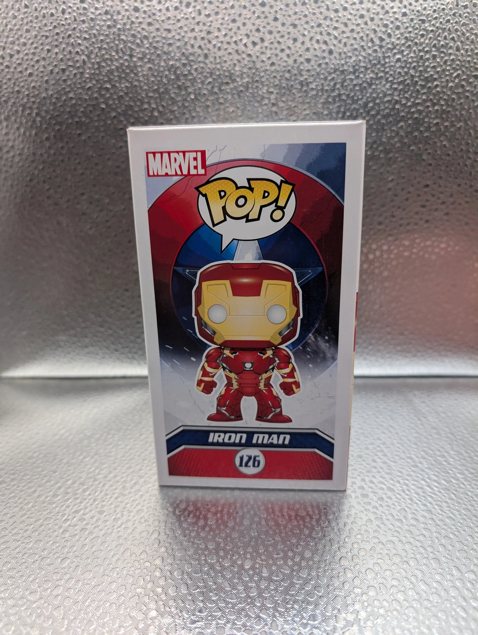 FUNKO Pop Vinyl Iron Man #126 FRENLY BRICKS - Open 7 Days
