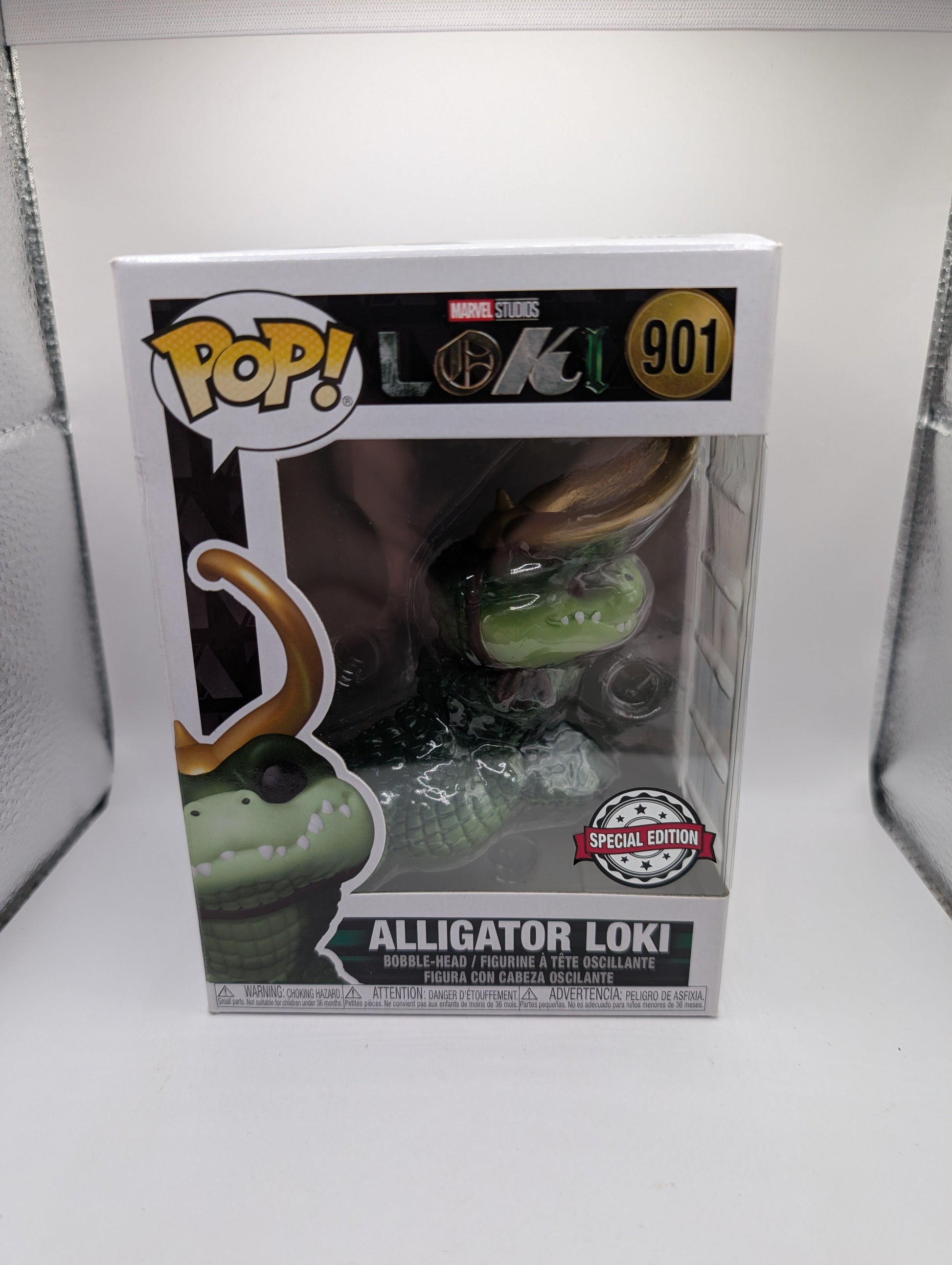 Marvel Funko Pop - Alligator Loki - Loki - No. 901 FRENLY BRICKS - Open 7 Days