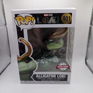 Marvel Funko Pop - Alligator Loki - Loki - No. 901 FRENLY BRICKS - Open 7 Days