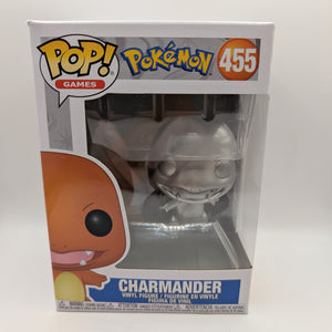 Charmander 25th Anniversary Silver Metal #455 POP! Vinyl Pokemon FRENLY BRICKS - Open 7 Days