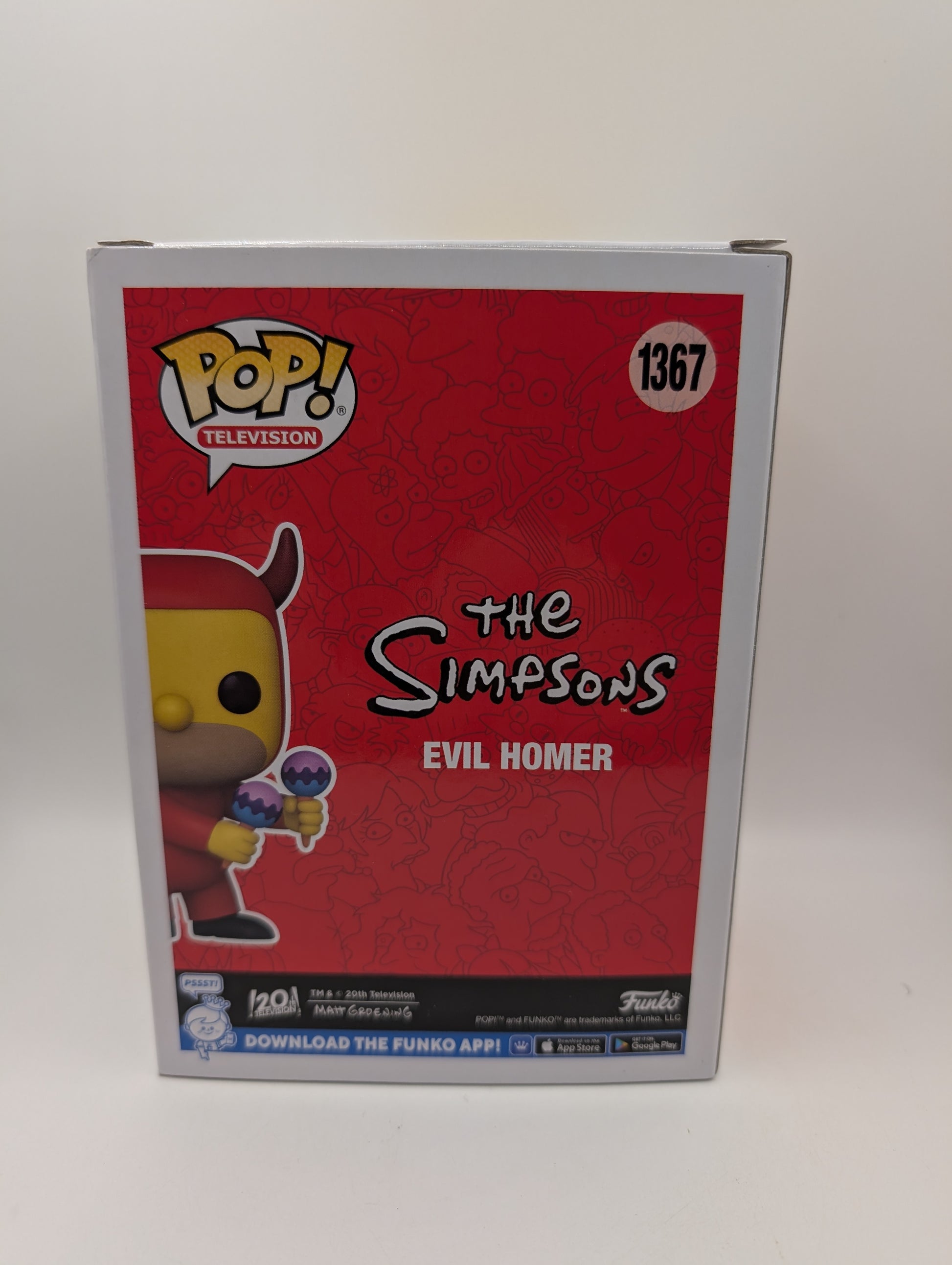 The Simpsons - Evil Homer - Funko Pop! Vinyl #1367