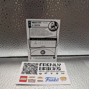 2022-23 Panini NBA Hoops AJ griffin /8 Rookie FRENLY BRICKS - Open 7 Days