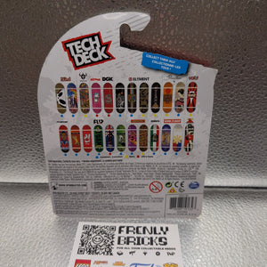 Tech Deck Finesse World Edition The Struggle is Real Fingerboard Skateboard FRENLY BRICKS - Open 7 Days