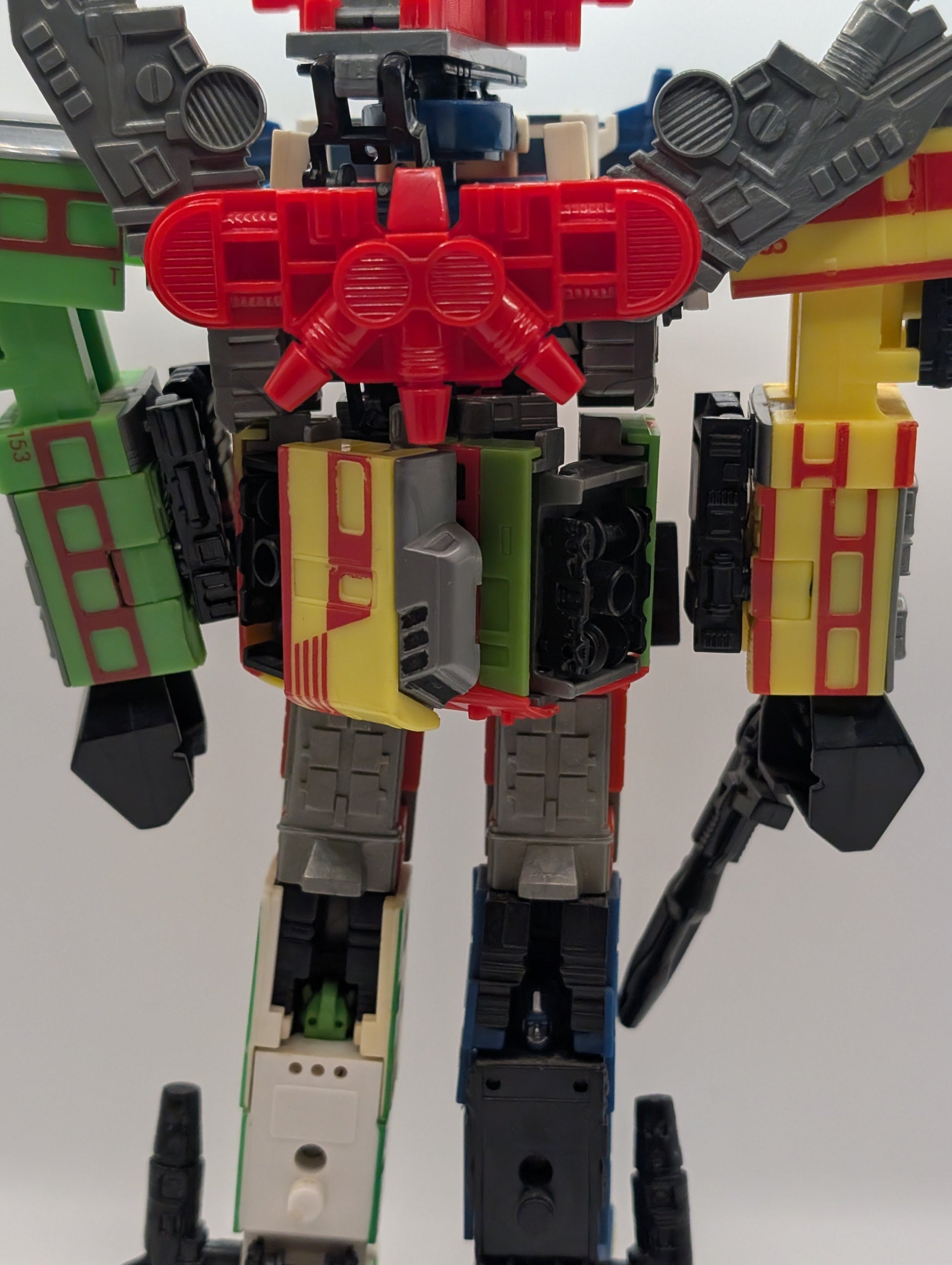 Transformers G1 RAIDEN trainbot bootleg ko figure Complete FRENLY BRICKS - Open 7 Days