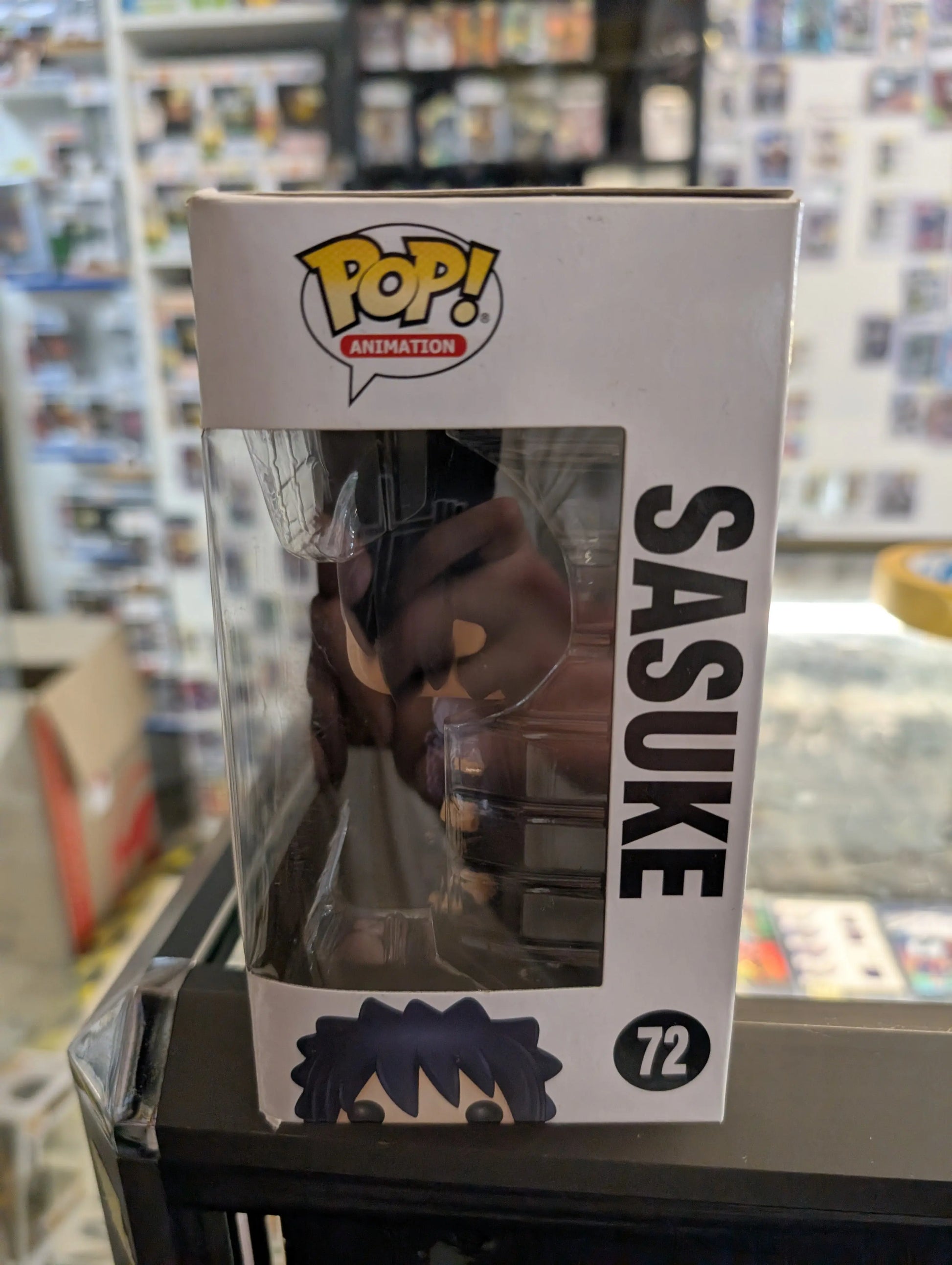 Funko Pop! Animation: Naruto Shippuden - Sasuke   #72 FRENLY BRICKS - Open 7 Days