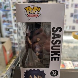Funko Pop! Animation: Naruto Shippuden - Sasuke   #72 FRENLY BRICKS - Open 7 Days