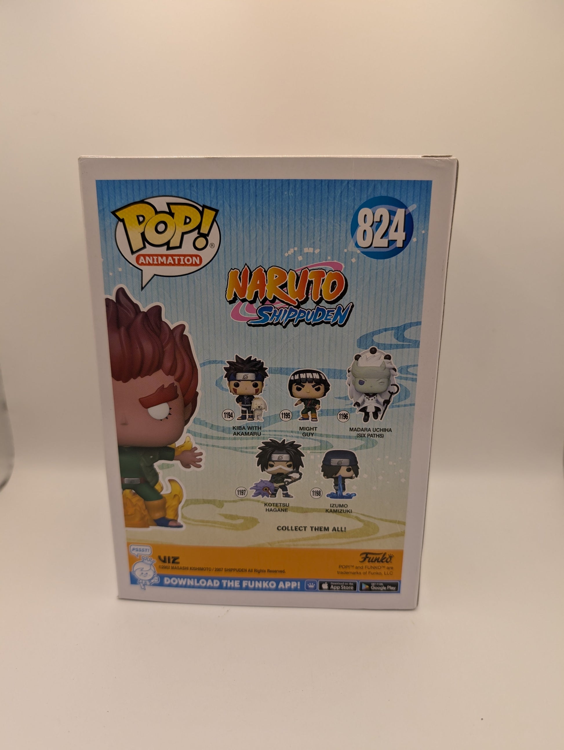 Might Guy 8 Gates GLOW NARUTO FE 824 Funko Pop Vinyl Anime FRENLY BRICKS - Open 7 Days