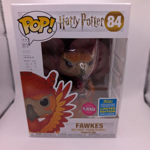 Fawkes Flocked 84 Funko Pop Vinyl - Harry Potter FRENLY BRICKS - Open 7 Days
