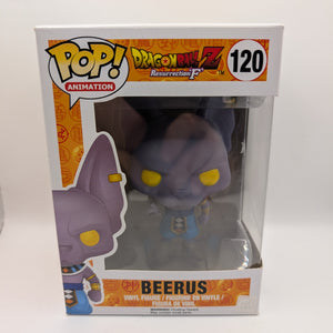 Funko Pop Vinyl Dragon Ball Z 120 Beerus 2016 FRENLY BRICKS - Open 7 Days