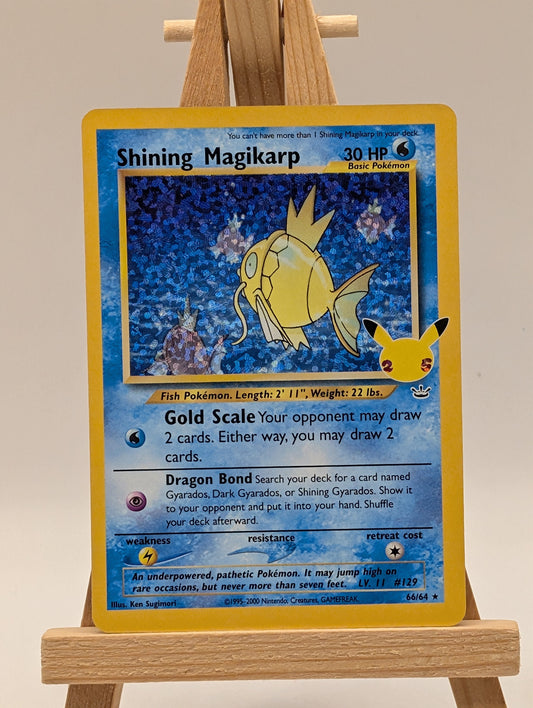 Pokémon TCG Shining Magikarp Celebrations: Classic Collection 66/64 Holo FRENLY BRICKS - Open 7 Days