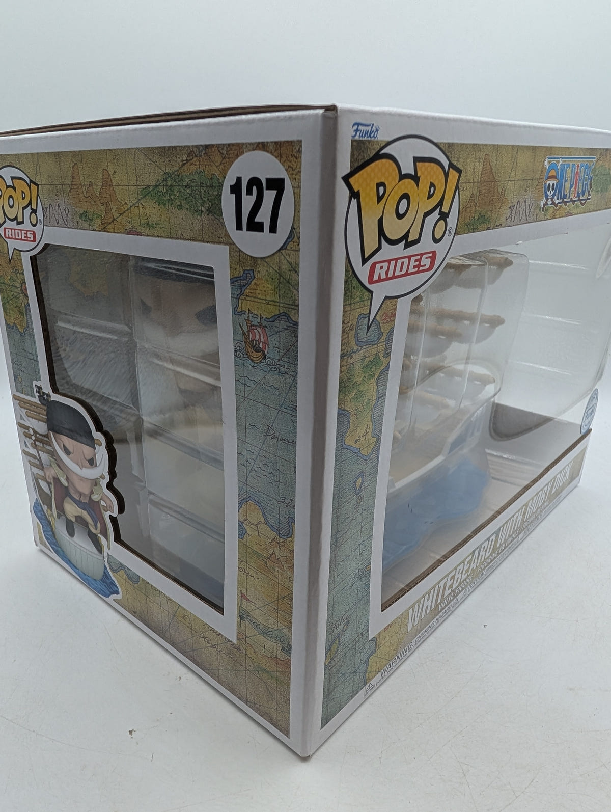 Funko POP! RIDES One Piece Whitebeard With Moby Dick #127 Special Edition, photo 9 image 9