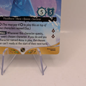 Disney Lorcana Elsa - Ice Maker non-foil Promo DLC Challenge 6/C2 EN 7 FRENLY BRICKS - Open 7 Days