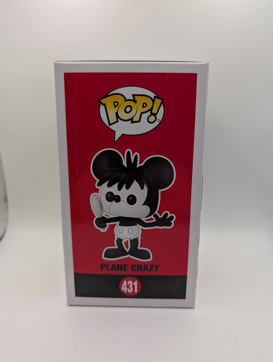 Funko Pop Plane Crazy #431 - Mickey The True Original 90 Years - Vaulted