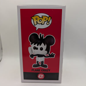 Funko Pop Plane Crazy #431 - Mickey The True Original 90 Years - Vaulted