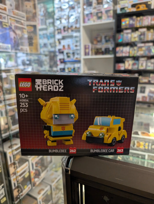 LEGO® BrickHeadz™ Transformers Bumblebee Robot & Vehicle #40804 FRENLY BRICKS - Open 7 Days