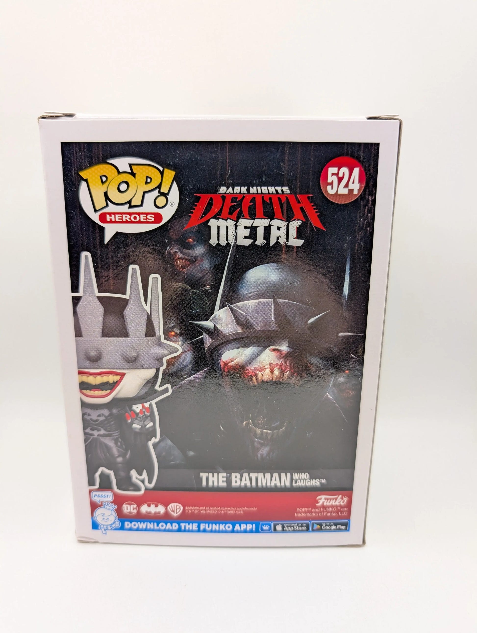 DC Comics The Batman Who Laughs Funko Pop Figure #524 FRENLY BRICKS - Open 7 Days image 4