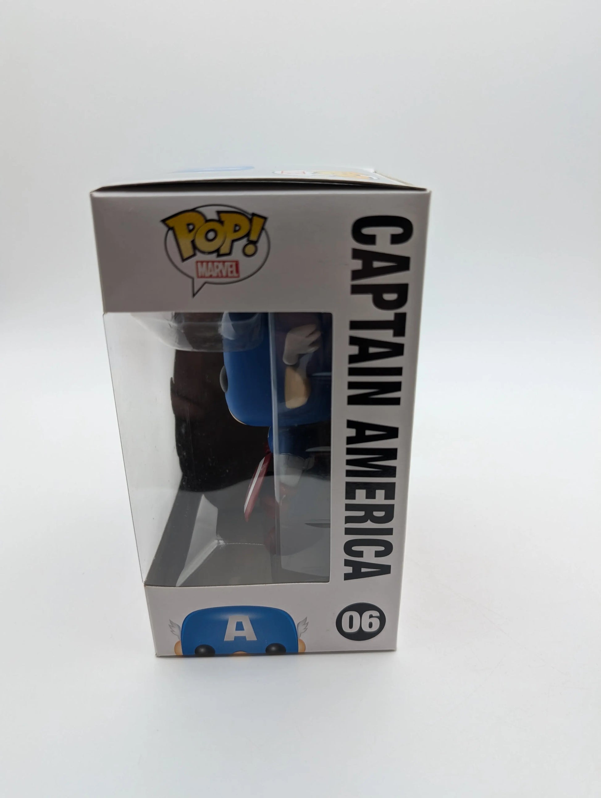 Funko POP! Marvel Captain America #06 Vaulted In Box FRENLY BRICKS - Open 7 Days
