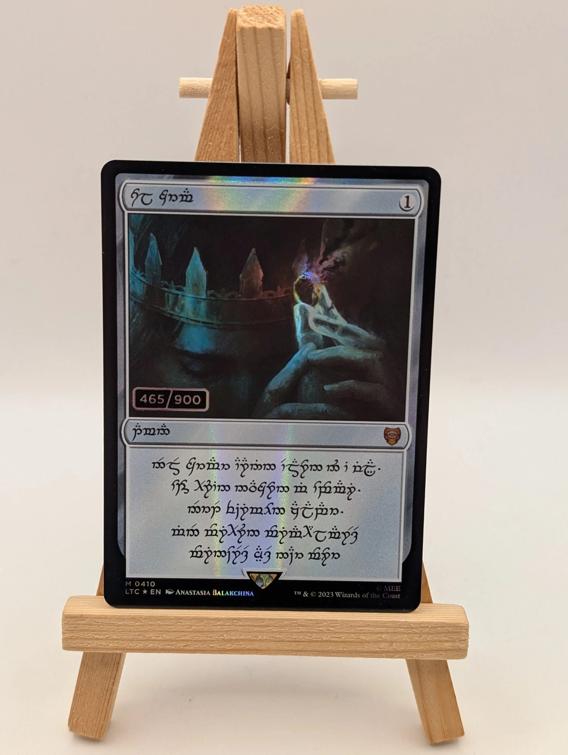 FOIL SERIALIZED Sol Ring Human Serial Numbered Lord of the Rings MTG SeePhotos FRENLY BRICKS - Open 7 Days image 7