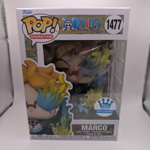 Funko Pop! Vinyl: One Piece - Marco - Funko Shop (Exclusive) #1477 FRENLY BRICKS - Open 7 Days