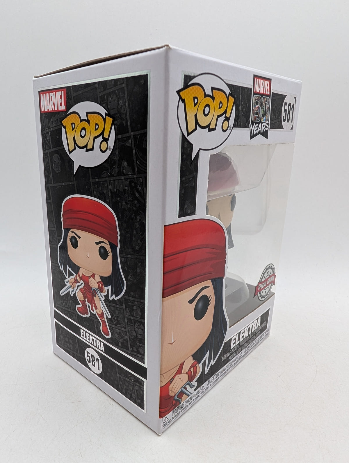 Funko POP! Marvel 80 Years Elektra #581 Special Edition, photo 8 image 8