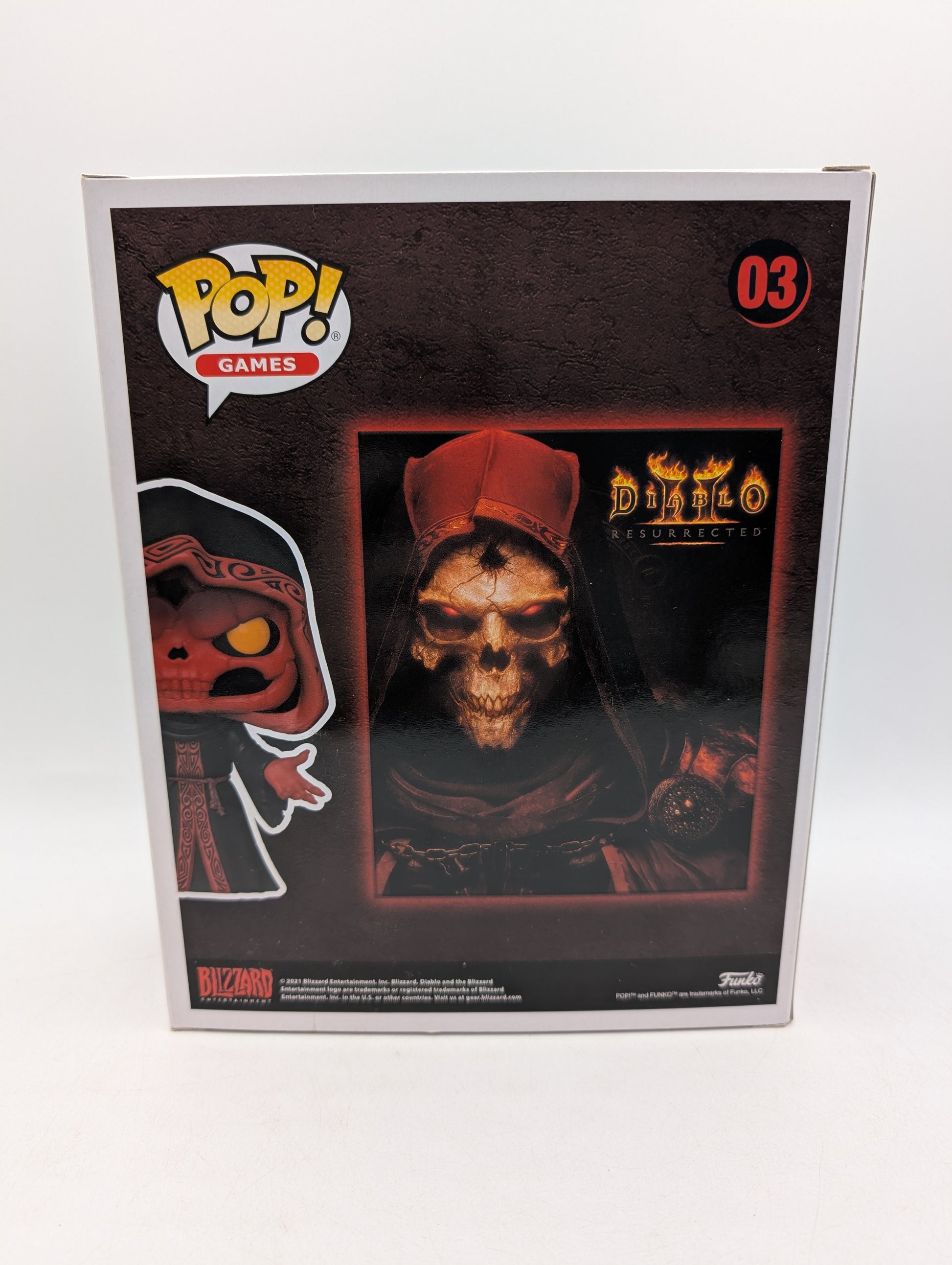 Funko POP! Diablo II Resurrected Dark Wanderer Game Cover GITD image 5