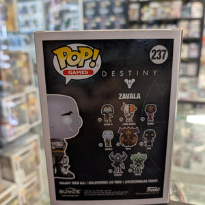Funko POP! Games Destiny Zavala #237 Vinyl Figure FRENLY BRICKS - Open 7 Days