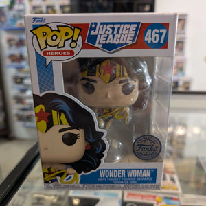 Funko Pop!  DC Universe - Wonder Woman  #467 FRENLY BRICKS - Open 7 Days