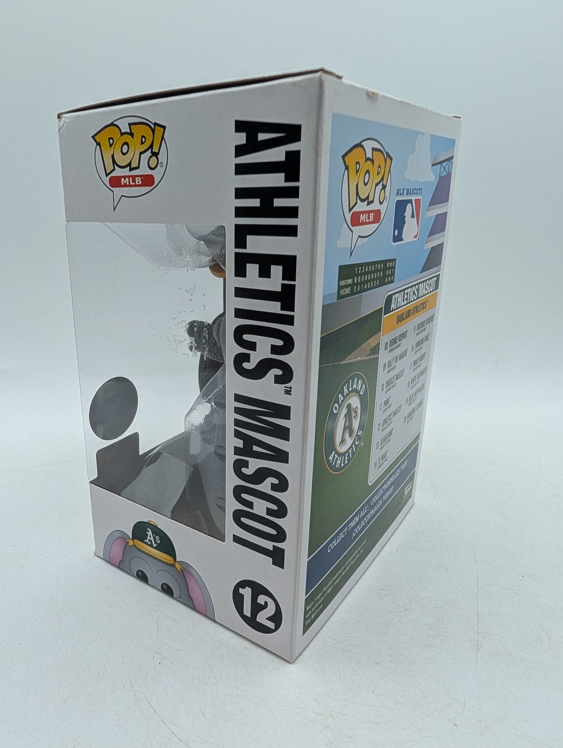 FUNKO Pop! MLB Baseball Oakland Athletics Mascot Stomper Oakland A's #12 image 7