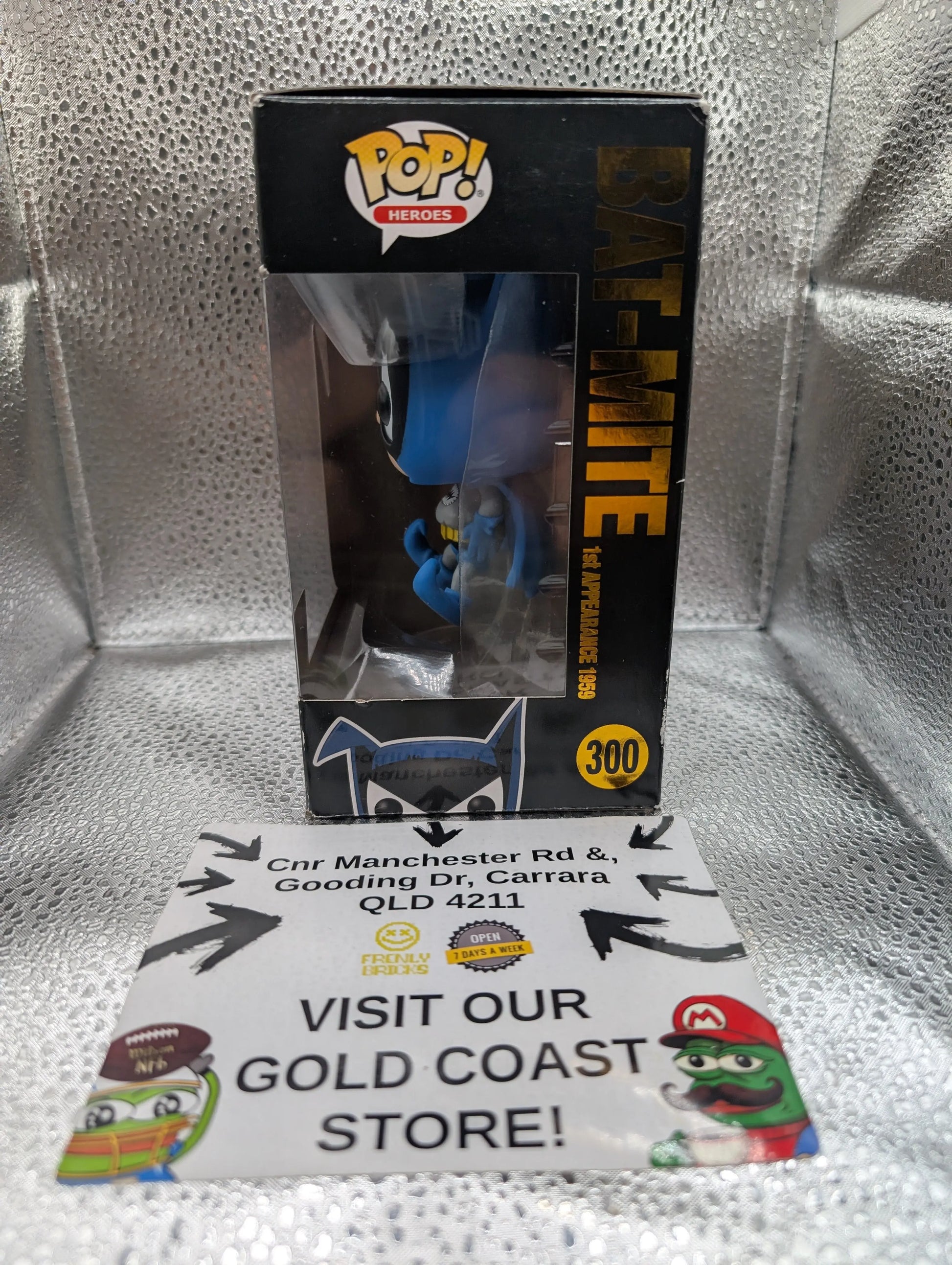 Funko Pop! DC 300 BATMITE 4" Batman 80 Years Vinyl Pop Figure 2019 - Damaged Box FRENLY BRICKS - Open 7 Days