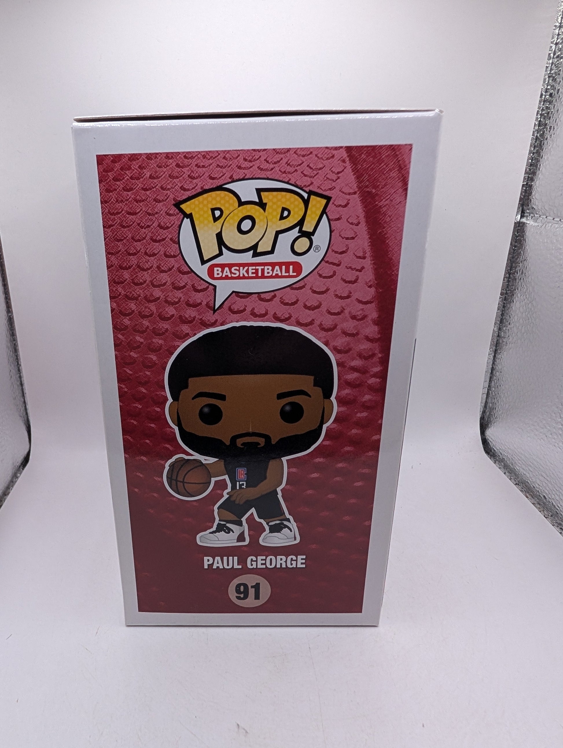 Funko Pop: NBA- Los Angeles Clippers Paul George 91 FRENLY BRICKS - Open 7 Days