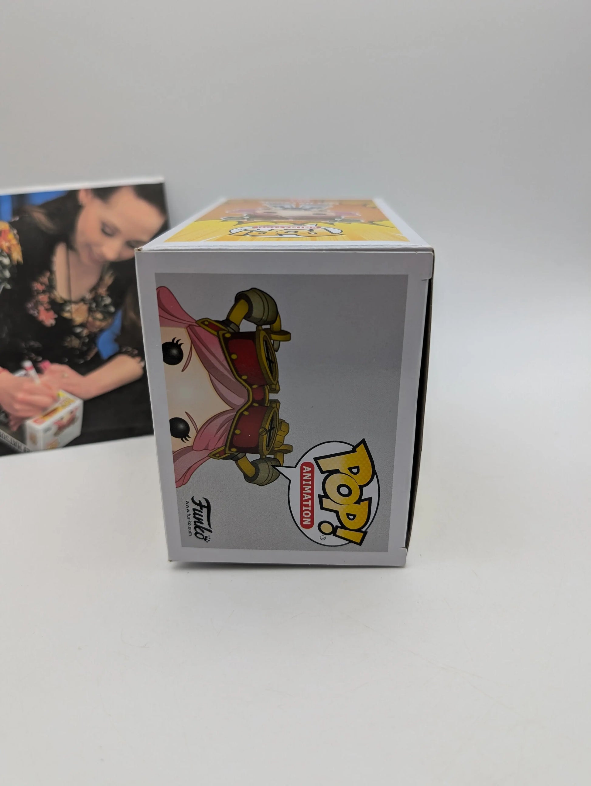 Funko Pop! Animation Signed My Hero Academia MEI HATSUME 681 Signed FRENLY BRICKS - Open 7 Days