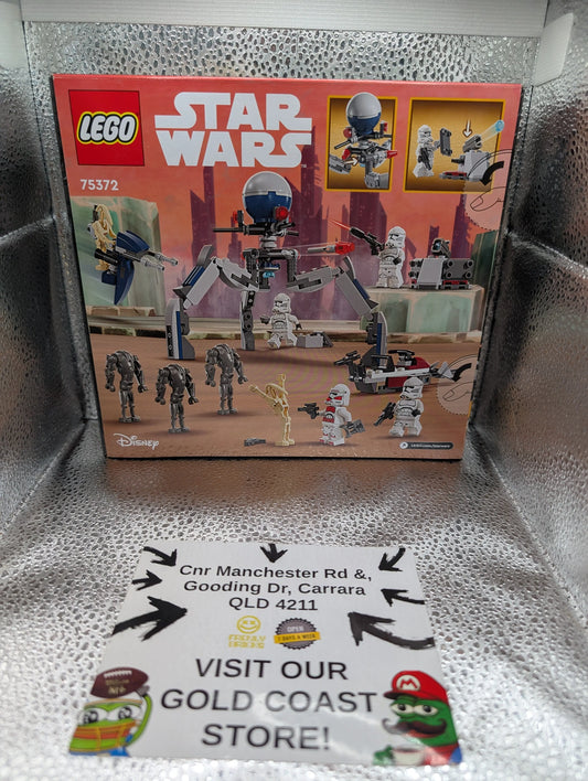 LEGO Star Wars 75372  Clone Trooper & Battle Droid Battle Pack Set New Sealed FRENLY BRICKS - Open 7 Days