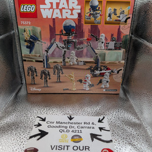 LEGO Star Wars 75372  Clone Trooper & Battle Droid Battle Pack Set New Sealed FRENLY BRICKS - Open 7 Days