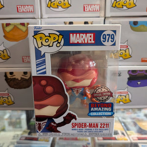 Funko Pop! Marvel: Year of The Spider- Spiderman 2211 FRENLY BRICKS - Open 7 Days