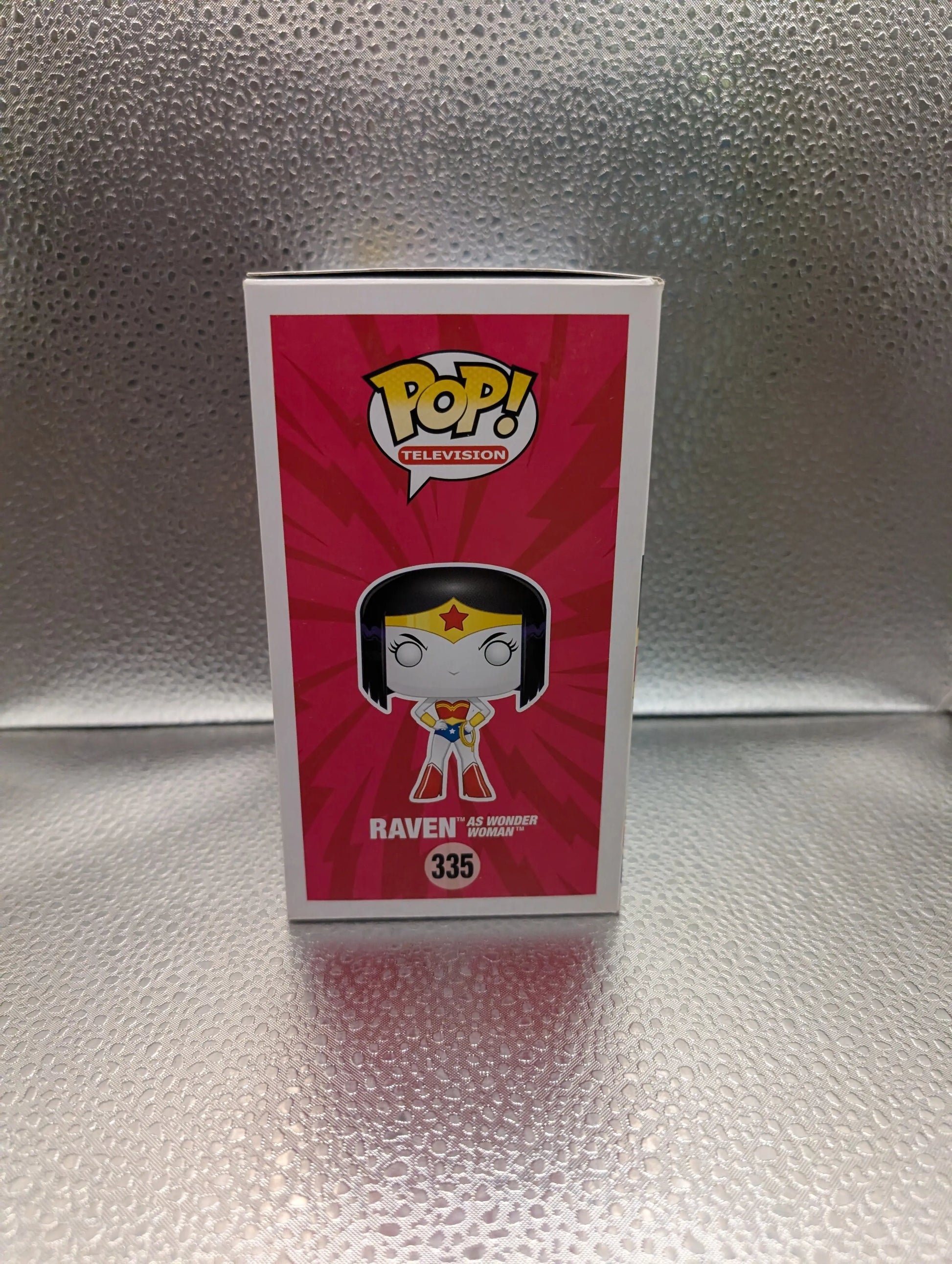 Funko POP! Television DC Teen Titans Go! Raven - (as Wonder Woman) #335 Vinyl FRENLY BRICKS - Open 7 Days