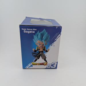 Bandai Dragon Ball Z Super Chibi Masters Mini Figure Super Saiyan Blue Gogeta BN FRENLY BRICKS - Open 7 Days