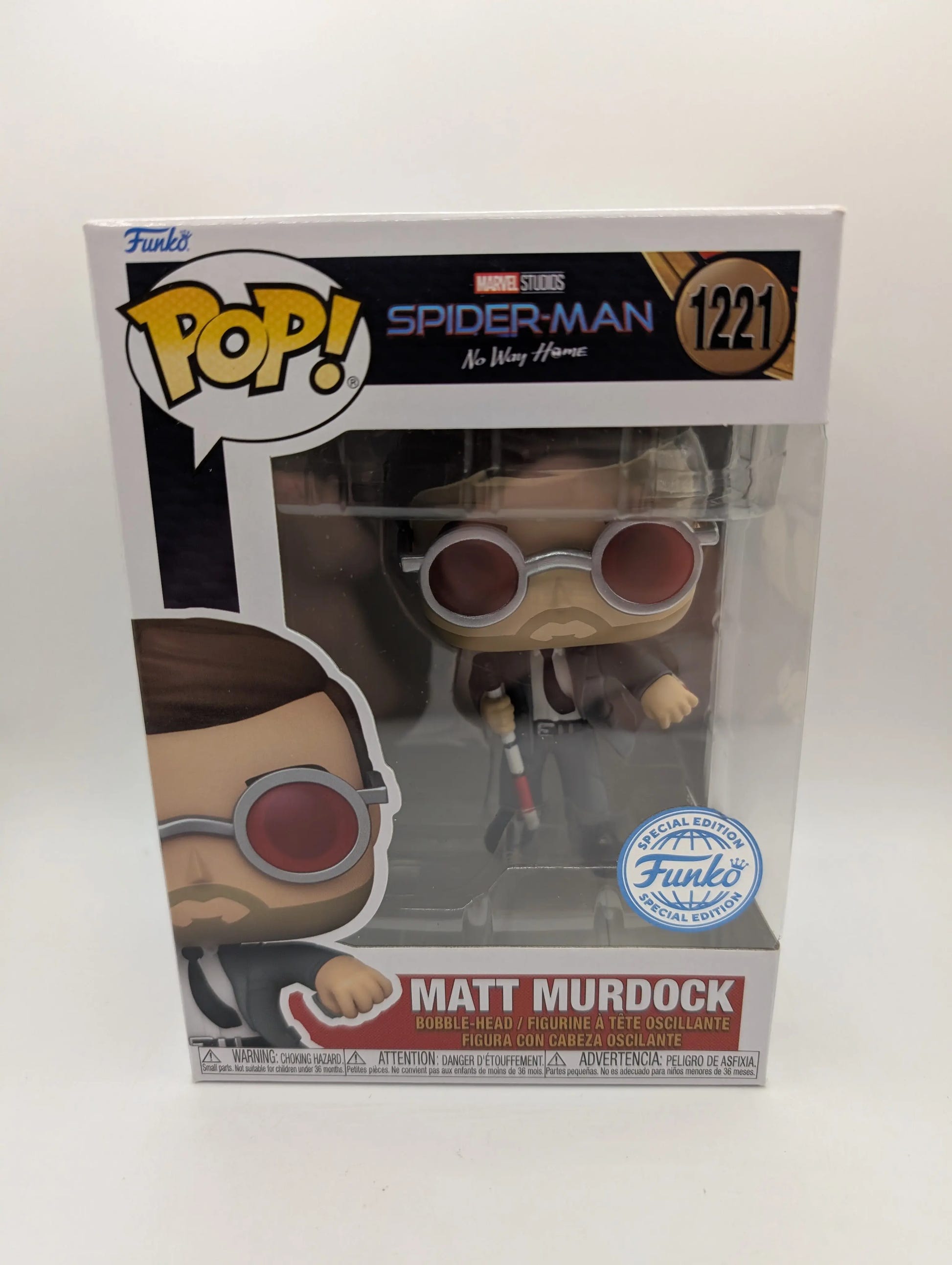 Spider-Man: No Way Home Matt Murdock Pop! Vinyl Figure #1221 FRENLY BRICKS - Open 7 Days image 1
