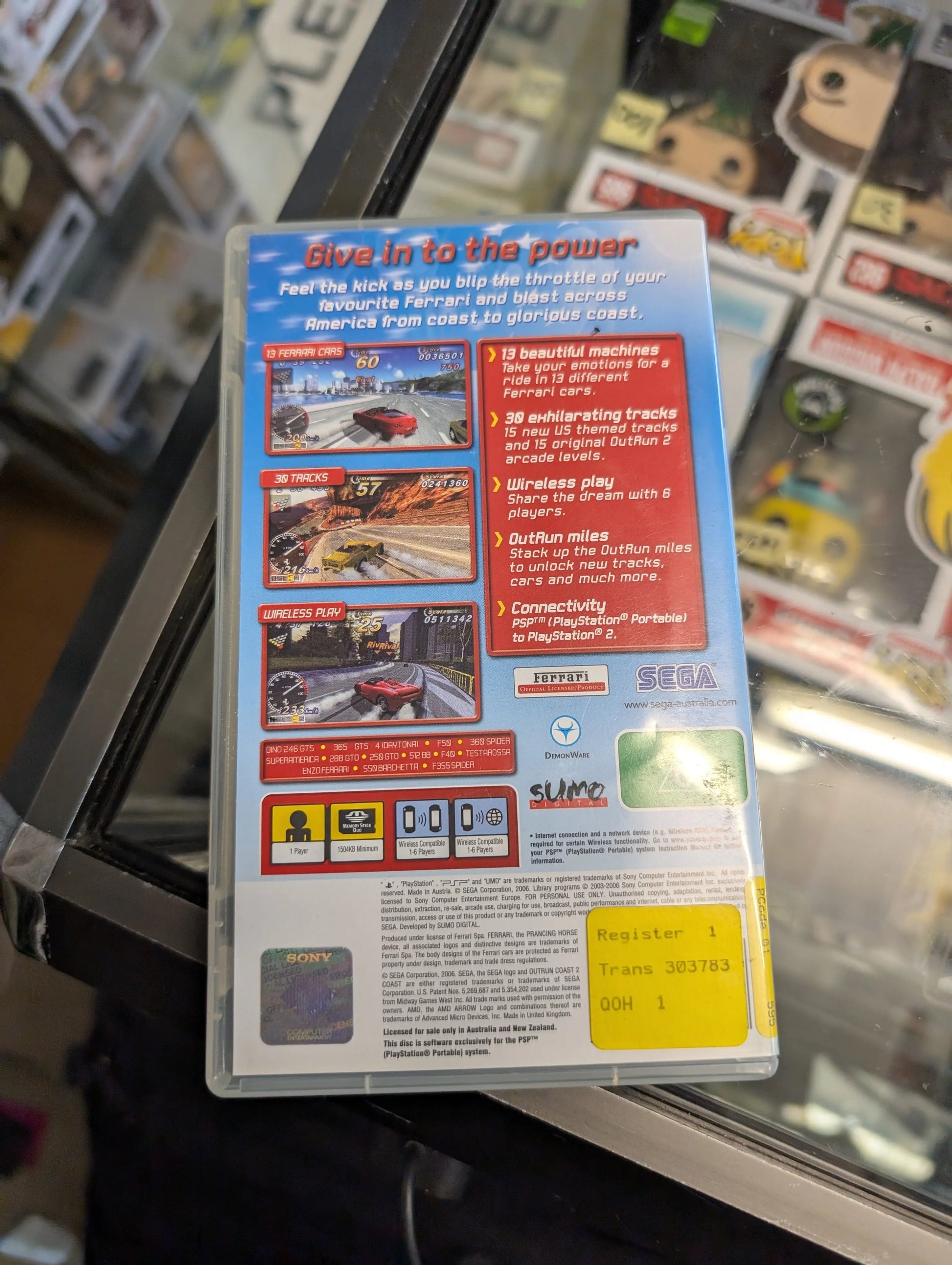 PSP - Outrun 2006: Coast to Coast (With Manual) see pics FRENLY BRICKS - Open 7 Days