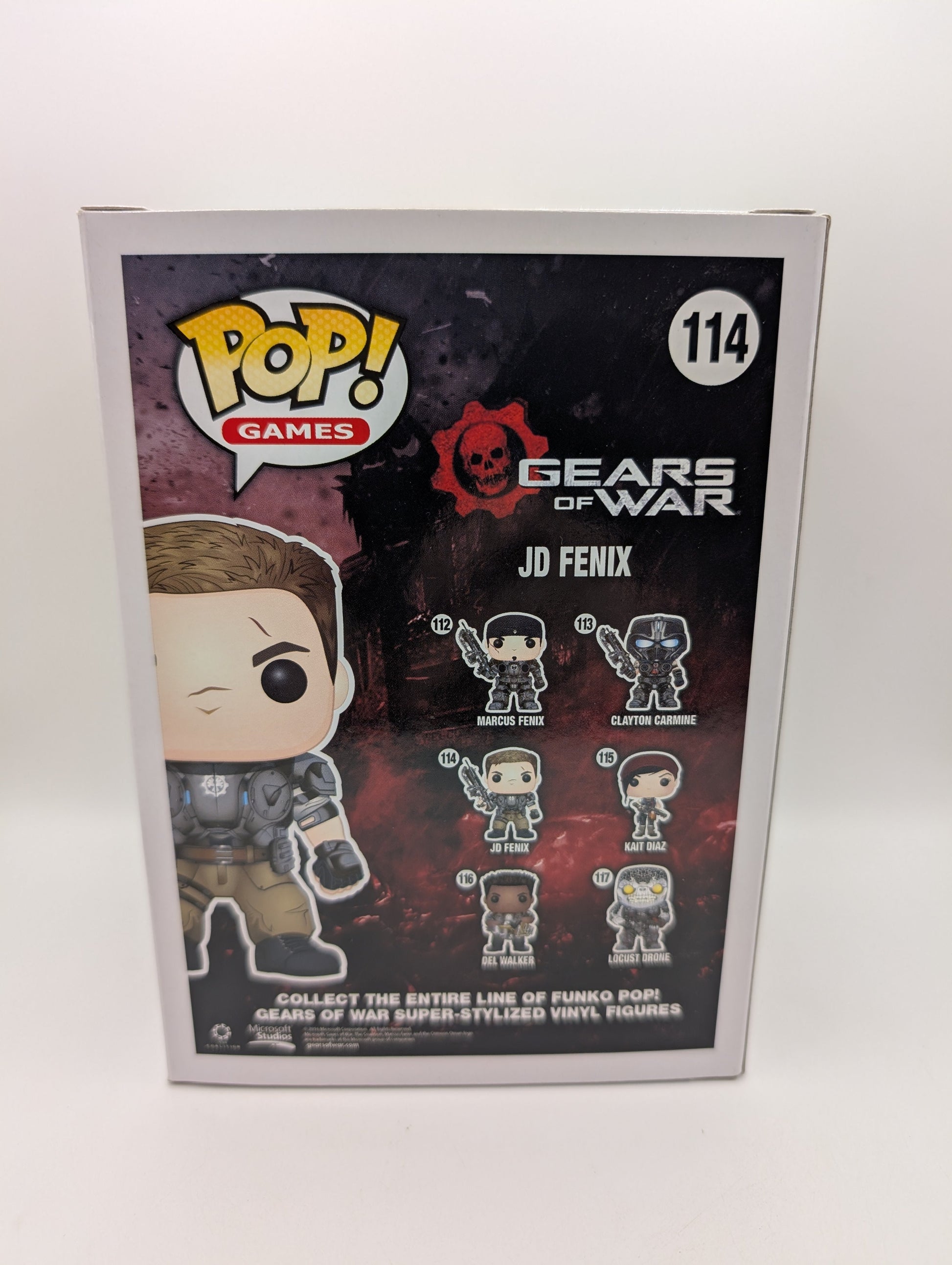 JD Fenix 114 Gears of War Glow in The Dark Swarm Gunk GITD Funko Pop Vinyl FRENLY BRICKS - Open 7 Days